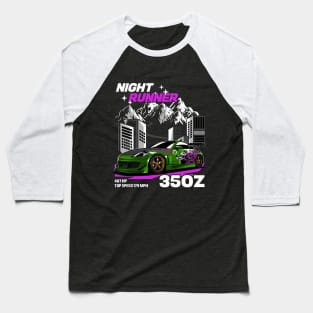 Nissan 350z Night Runner NFSU2 Baseball T-Shirt